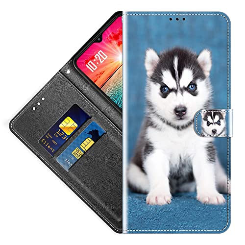 Klapph¨¹llen f¨¹r Oppo?A32 Handyh¨¹lle Flip Case Etui Lederh¨¹lle Tasche Handytasche Oppo?A32 Lite H¨¹lle Leder Klappbares Brieftasche Schutzh¨¹lle,YJS04P-10