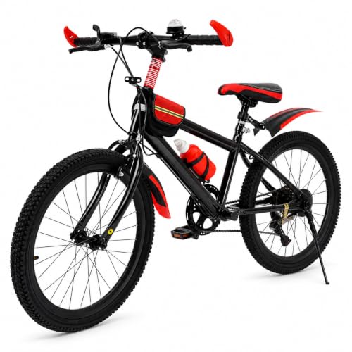 CCAUUB Mountainbike Kinderfahrrad 20 Zoll mit 7 Gang Schaltung