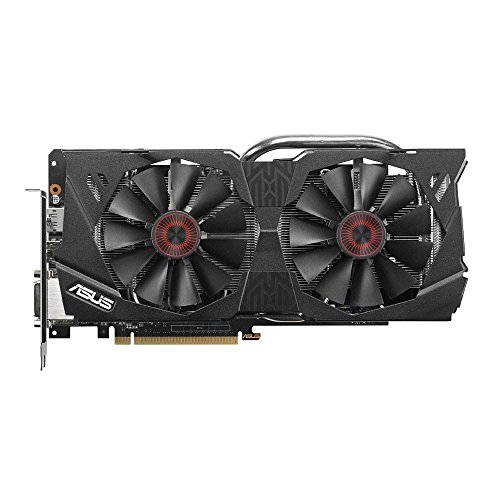 Asus Nvidia GeForce Strix GTX970-DC2OC-4GD5 Gaming Grafikkarte (PCI-e, 4GB GDDR5, Speicher, HDMI, DVI, DP, 1 GPU)