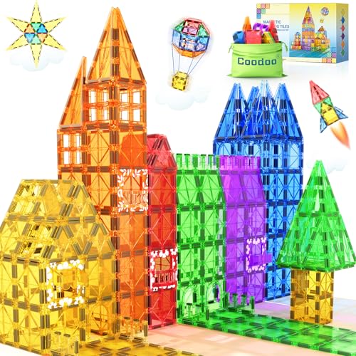 60magnetische Bausteine,Kinderspielzeug,STEM-Magnetblöcke,sensorisches Spielzeug, Kinderspiele, Magnet-Bauspielzeug für 3+ Jahre alte Jungen und Mädchen,Vorschul-, Kindergarten- und Kleinkindspielzeug