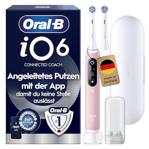 Oral-B iO Series 6 Elektrische Zahnbürste, Rosa