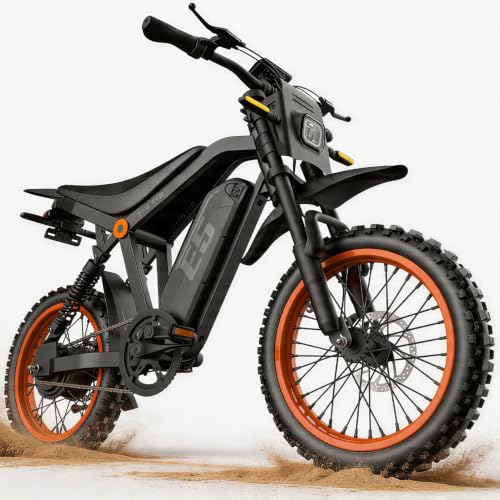 Tietie E5 Elektrofahrrad Dirtbike, 14