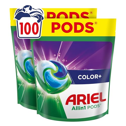 Ariel Pods Color+ Waschmittel, 100 Wäschen