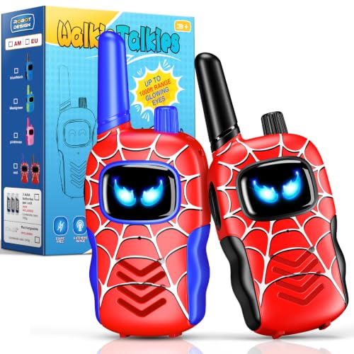 Toyokid Walkie Talkie Kinder, Spielzeug ab 3 4 5 6 7 8 Jahre Junge Geschenk