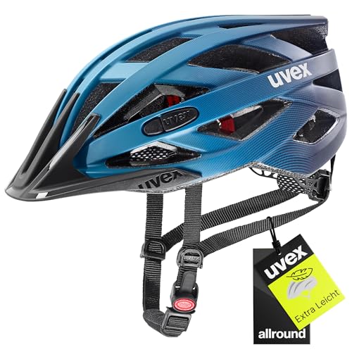 Uvex Unisex-Adult i-vo cc Fahrradhelm, deep Space matt, 52-57 cm
