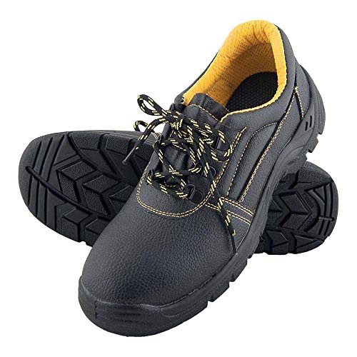 Reis Bryes-P-Sb_43 Yes Sicherheitsschuhe, Schwarz-Gelb, 43 Größe