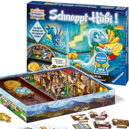 Ravensburger Schnappt Hubi, Gesellschafts- und Familienspiel, für Kinder und Erwachsene, Spiel des Jahres für 2-4 Spieler, Spiel ab 5 Jahren - Geburtstagsgeschenke