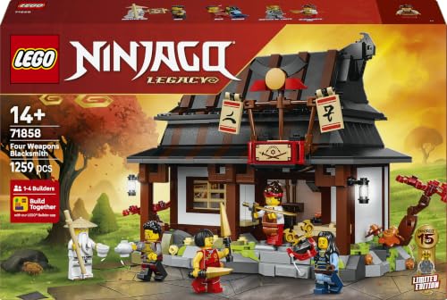 LEGO Ninjago 15-jähriges Jubiläum: Vier-Waffen-Schmiede 71858