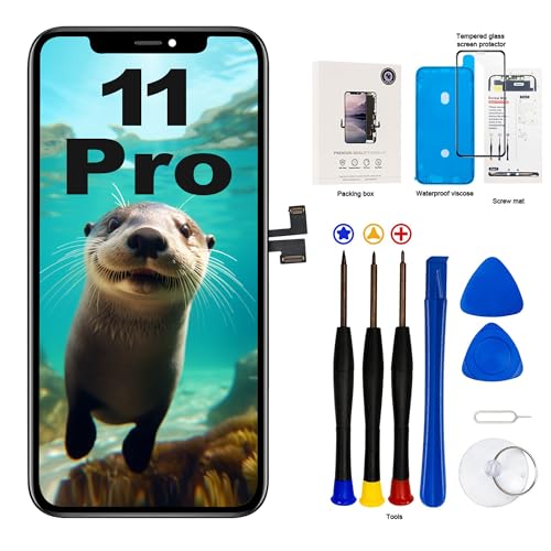 EFAITHLIFE für iPhone 11 Pro Display LCD Display and 3D-Touchscreen-Digitalisierer mit Reparaturwerkzeug