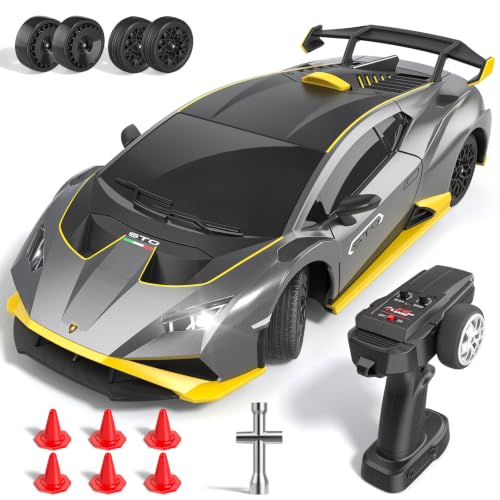 Lamborghini Ferngesteuertes Auto ab 6-12 Jahre, 1:18 RC Drift Auto 35KM/H