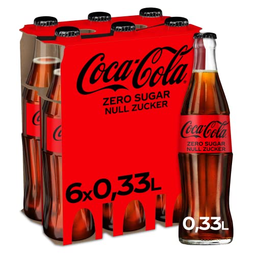 Coca-Cola Zero MEHRWEG, (6 x 330 ml), 1 Stück (1er Pack)