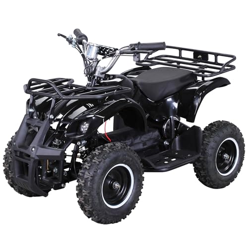 Actionbikes Motors Kinder Quad Elektro ATV Torino (Schwarz)