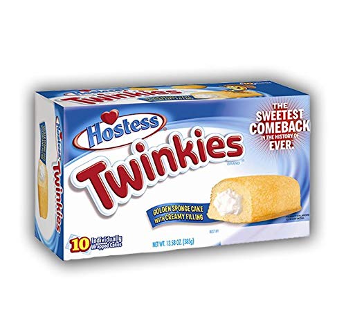 Hostess Twinkies 385 g (Pack of 1, Total 10 Cakes)