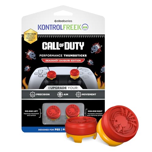 KontrolFreek Call of Duty® Deadshot Daiquiri für PlayStation – Performance Thumbsticks – Collector’s Edition – Ingame-Item – CoD Deadshot Standard PS5-Kit