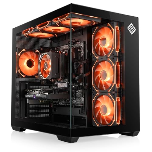 Gaming PC mit Windows 11 Pro | AMD Ryzen 7 5700X 8X 3.4 GHz | RTX 5060 | 1000 GB M.2 NVMe | 32 GB DDR4 RAM | WLAN | Computer für Zocker, Gamer Desktop Rechner zum Spielen | A15445