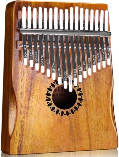 Newlam Kalimba 17 Tasten - Musikgeschenk für Kinder und Erwachsene