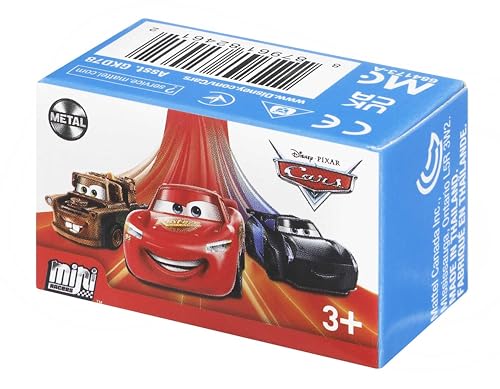 DISNEY PIXAR CARS – Überraschungs-Packung mit Die-Cast-Fahrzeug und rollenden Rädern (verschiedene Modelle, zufällige Auswahl), perfekt für zu Hause und unterwegs, ab 3 Jahren, GKD78
