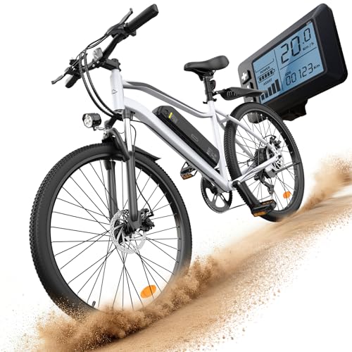 Finbike EB3S E-Bike für Erwachsene, 36V 15Ah Akku, 100 KM Max Reichweite, Elektrofahrräder mit 4 Stunden Schnellladung, 26 Zoll E Bike Mountainbike mit Gefederter Vordergabel, 7 Gang Schaltwerk