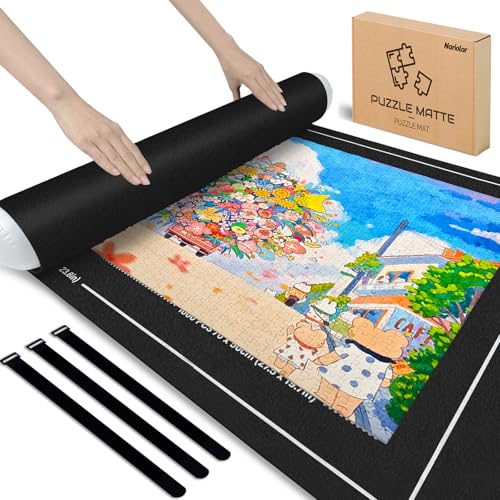 Nariolar Puzzlematte - Puzzle Matte für bis zu 500/1000/1500 Teile