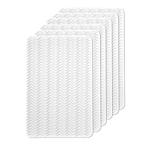 6st Anti Rutsch Sohle Pads, Silikon Sohlen Pads Schuhunterseite Rutschfeste Sohlen Schuh Außensohlenschutz für Christian Louboutin Schuhe (Transparent)