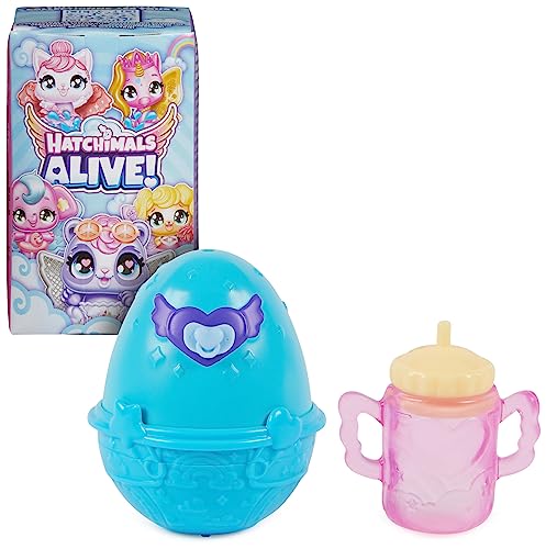 Hatchimals Alive Überraschungs Pack - mit einem selbst-schlüpfenden Ei mit Überraschungsfigur und Babyfläschchen, Spielzeug für Kinder ab 3 Jahren