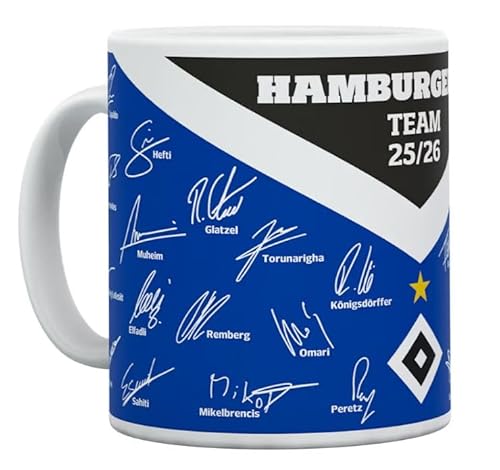 HSV Tasse Unterschriften 25/26