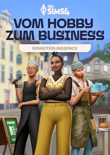 Die Sims 4 Vom Hobby zum Business (EP18) Erweiterungspack PCWin | Deutsch Standard | PC Code - EA App