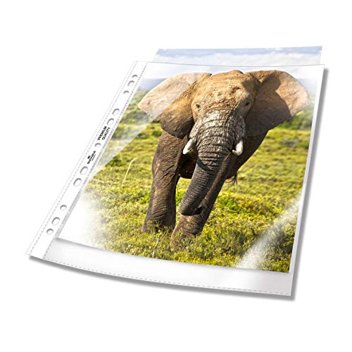 Durable Prospekthülle A4 extra breit, 240x310 mm, 90my, transparent, 50 Stück, 999111197