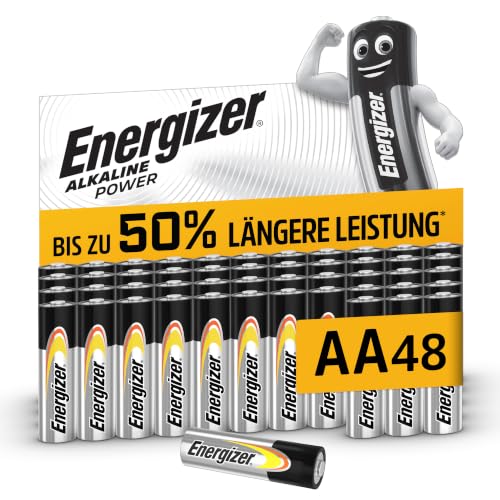 Energizer Alkaline Power Batterien AA (48 Stück)