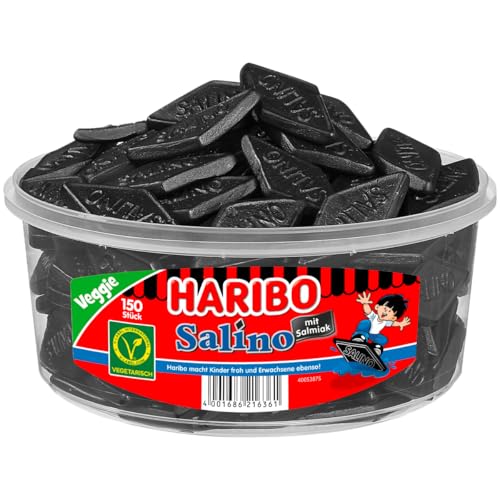 HARIBO - Salino Lakritz - Salmiak - Box mit 150 Stück