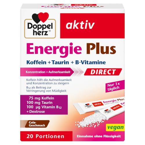 Doppelherz Energie Plus DIRECT - mit Cola-Geschmack