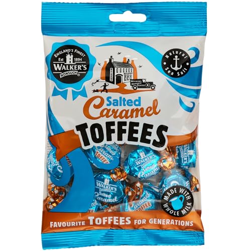 Walkers Salted Caramel Toffees 150g