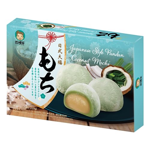 SZU SHEN PO - Mochi Kokos Pandan - (1 X 210 GR)