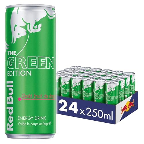 Red Bull, Dragon Fruit Energy Drink 250 ml (Packung mit 24 Dosen)