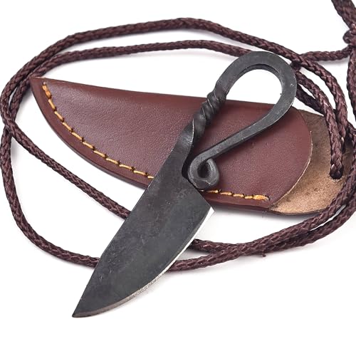 MAQSON Mittelalter Messer Handgeschmiedet Wikinger 1095 Karbonstahl 692EA