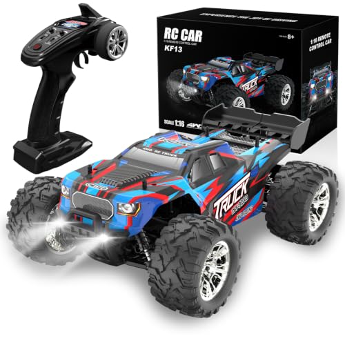 40 KM/H Ferngesteuertes Auto für Erwachsene,1:16 Schnell RC Auto Ferngesteuert Monstertruck, 4WD Auto Ferngesteuert Monster Truck RC Car für Jungen ab 6+ 10 Jahre