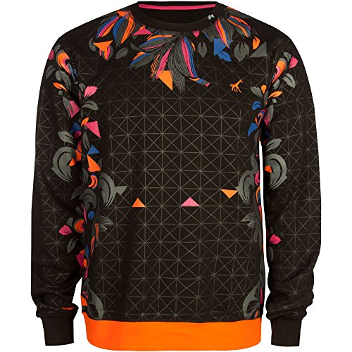 LRG Herren Baroque Crew Swtsrt, Schwarz, Small