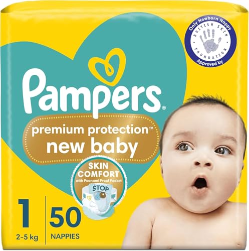 Pampers New Baby Size 1, 50-Count