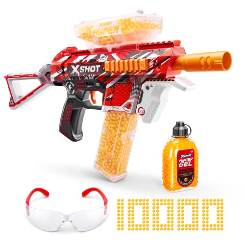ZURU X-Shot Hyper Blaster Trace Fire mit 10.000 Kugeln