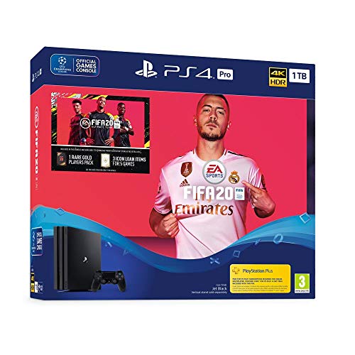 Fifa 20 PS4 Pro 1TB Bundle - PlayStation 4 [Importación inglesa]