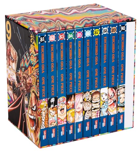 One Piece Sammelschuber 9: Whole Cake Island (inklusive Band 81-90): Der neunte Sammelschuber des weltweit beliebten Manga ONE PIECE – ein perfektes Set für Fans und Neulinge!