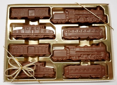 Eisenbahn I Modeleisenbahn aus Schokolade in Geschenkpackung, 100g