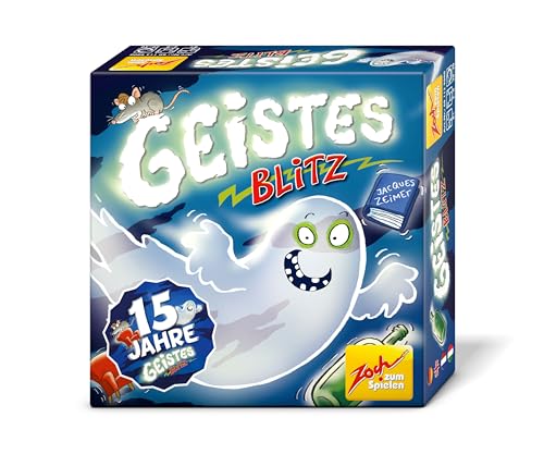 Zoch 601129800 Geistesblitz - Das lustige Reaktionsspiel für Groß und Klein, wer schnell die richtigen Figuren schnappt, hat Gute Chancen zu gewinnen, ab 8 Jahren