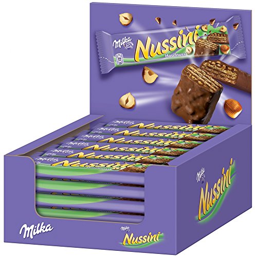 Milka Nussini Haselnuss Schokoriegel 30 Stück