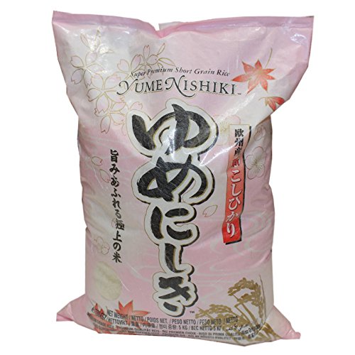 YUME NISHIKI - Sushi Reis 4x5kg (20kg) - Original nach Japanischer Art - Premium Koshihikari Kurzkornreis - Short Grain Rundkornreis
