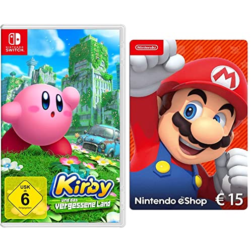 Kirby und das vergessene Land - [Nintendo Switch] + 15 EUR Guthaben (Switch Download Code)