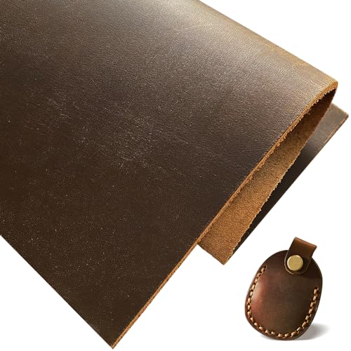 Echtleder meterware, Leder Braun, Kein Kunstleder, Rindsleder für Ohrringe, Haarschleifen, Kunsthandwerk, 30X60cm
