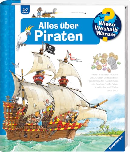 Wieso? Weshalb? Warum?, Band 40 - Alles über Piraten (Sachbuch ab 4 Jahre - mit Klappen): Alles uber Piraten (Kernreihe, 40)