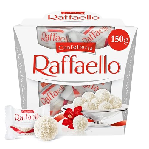 Ferrero Raffaello 150 g - Kokos-Mandel-Spezialität mit feiner Creme