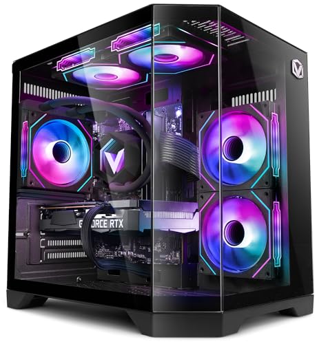 Vibox Gaming PC • AMD Ryzen 5 5500 6-Kern • Nvidia RTX 3050 6GB • 16GB RAM • 500GB SSD • Windows 11 • WLAN 6 + Bluetooth 5.4 • Blanc